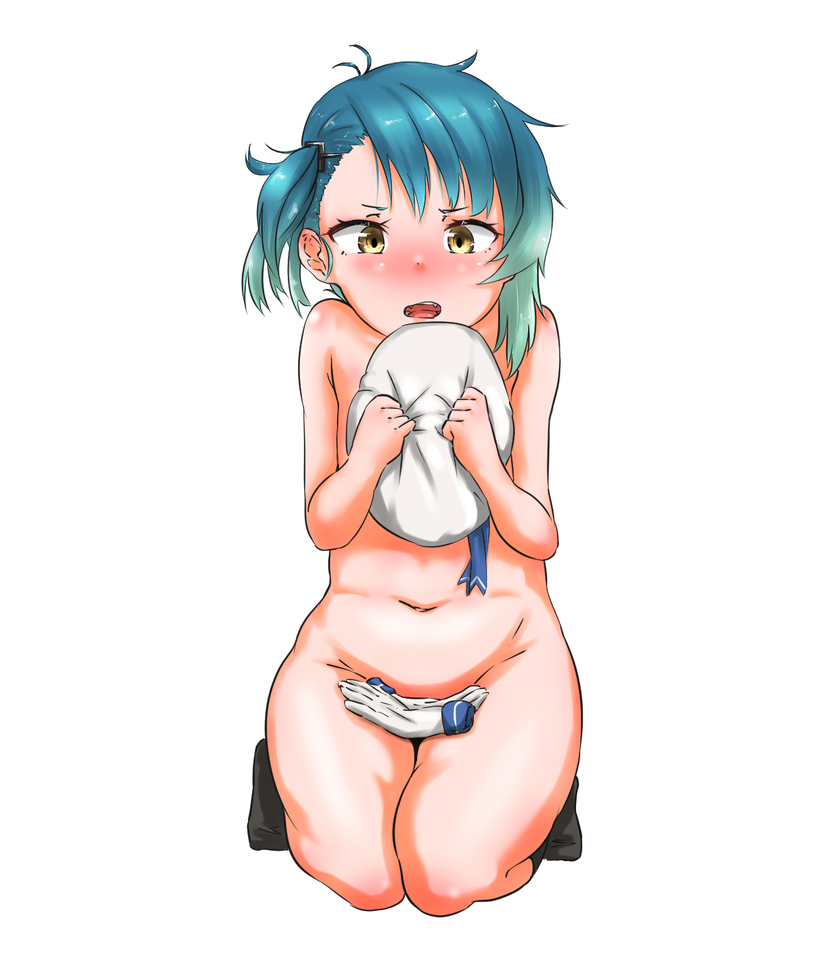 艦隊これくしょん(艦これ)のロリペドかわいい海防艦福江ちゃんの二次エロ画像-34
