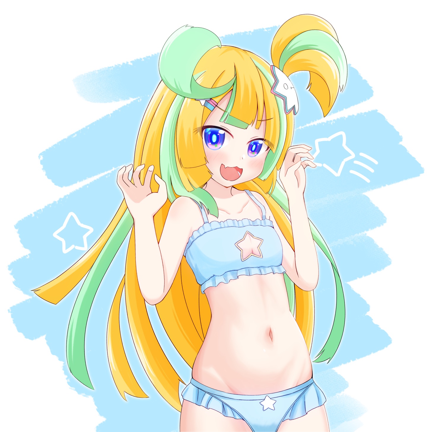 Re:AcT所属の金髪メッシュロリちっぱいVtuber天川はのちゃんの二次エロ画像-10