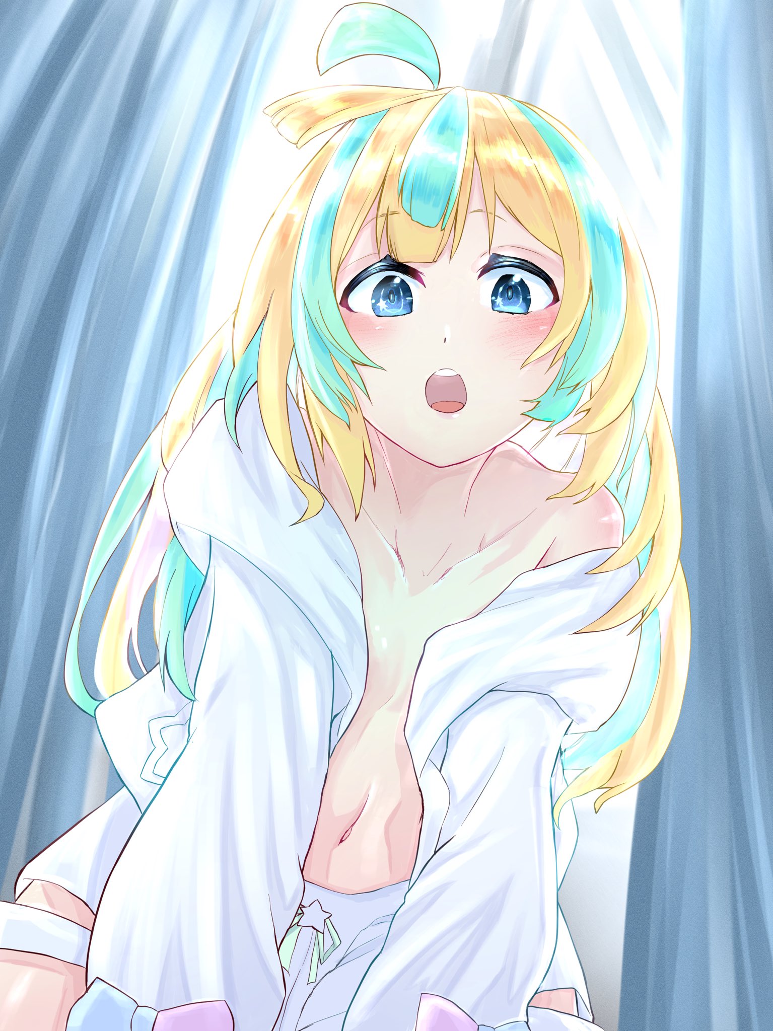 Re:AcT所属の金髪メッシュロリちっぱいVtuber天川はのちゃんの二次エロ画像-20