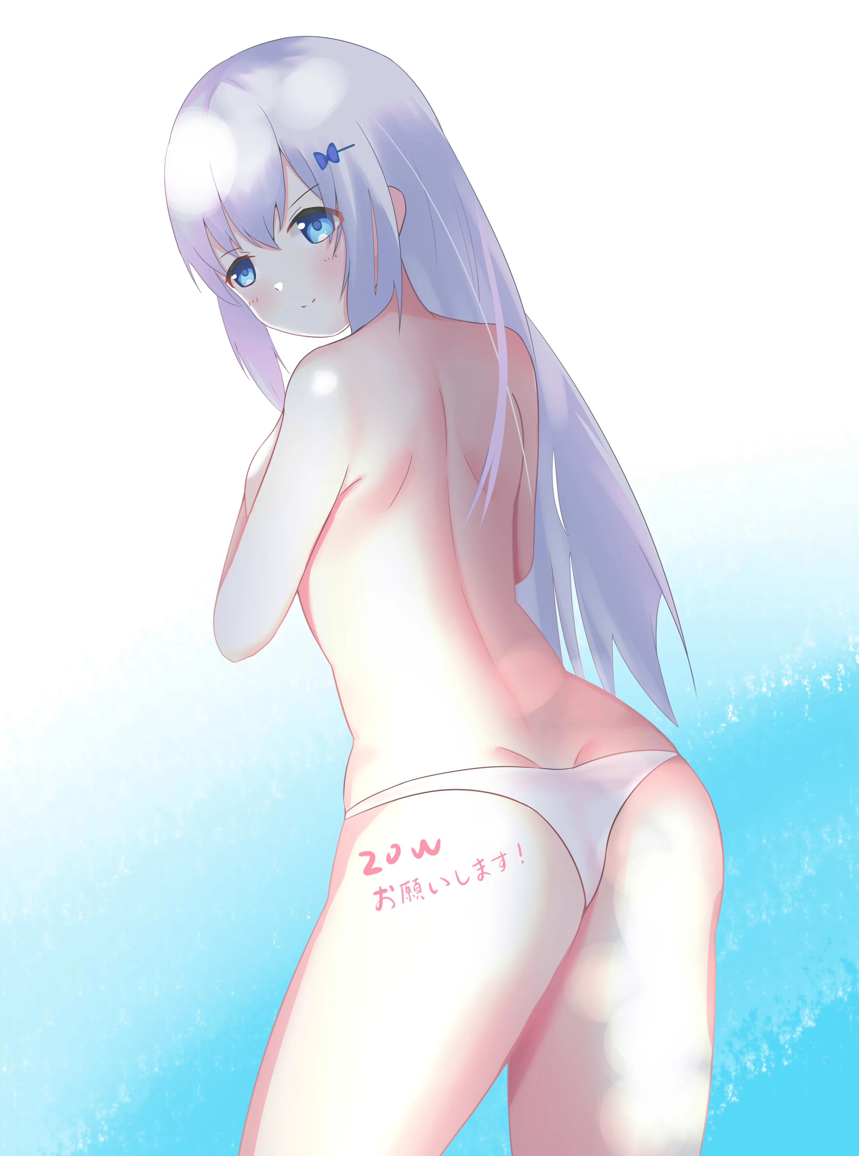 ヴァーチャルメイド喫茶ますかれーど所属の銀髪ロリVtuber天使なのちゃんの二次エロ画像-29