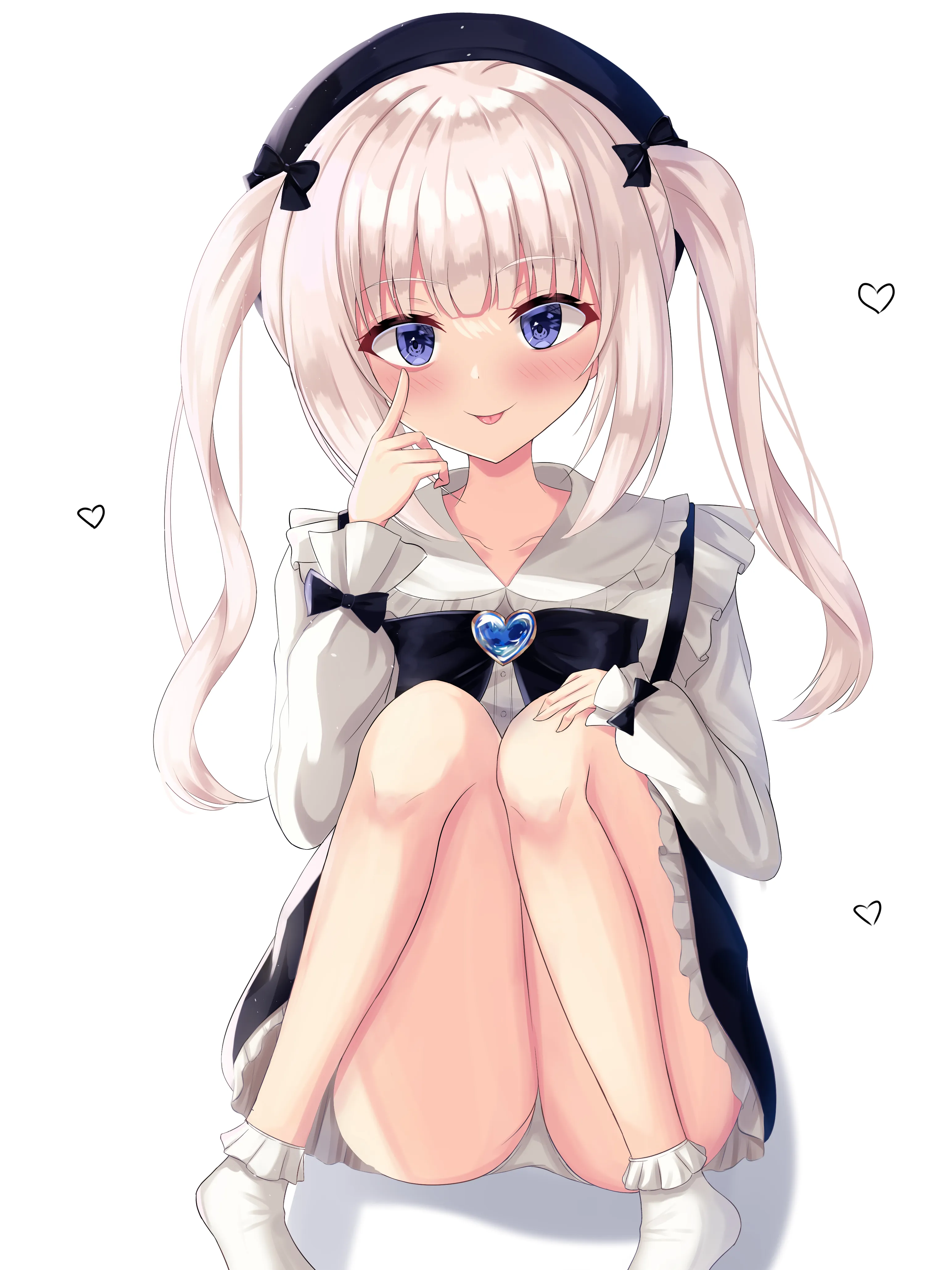 ヴァーチャルメイド喫茶ますかれーど所属の銀髪ロリVtuber天使なのちゃんの二次エロ画像-45