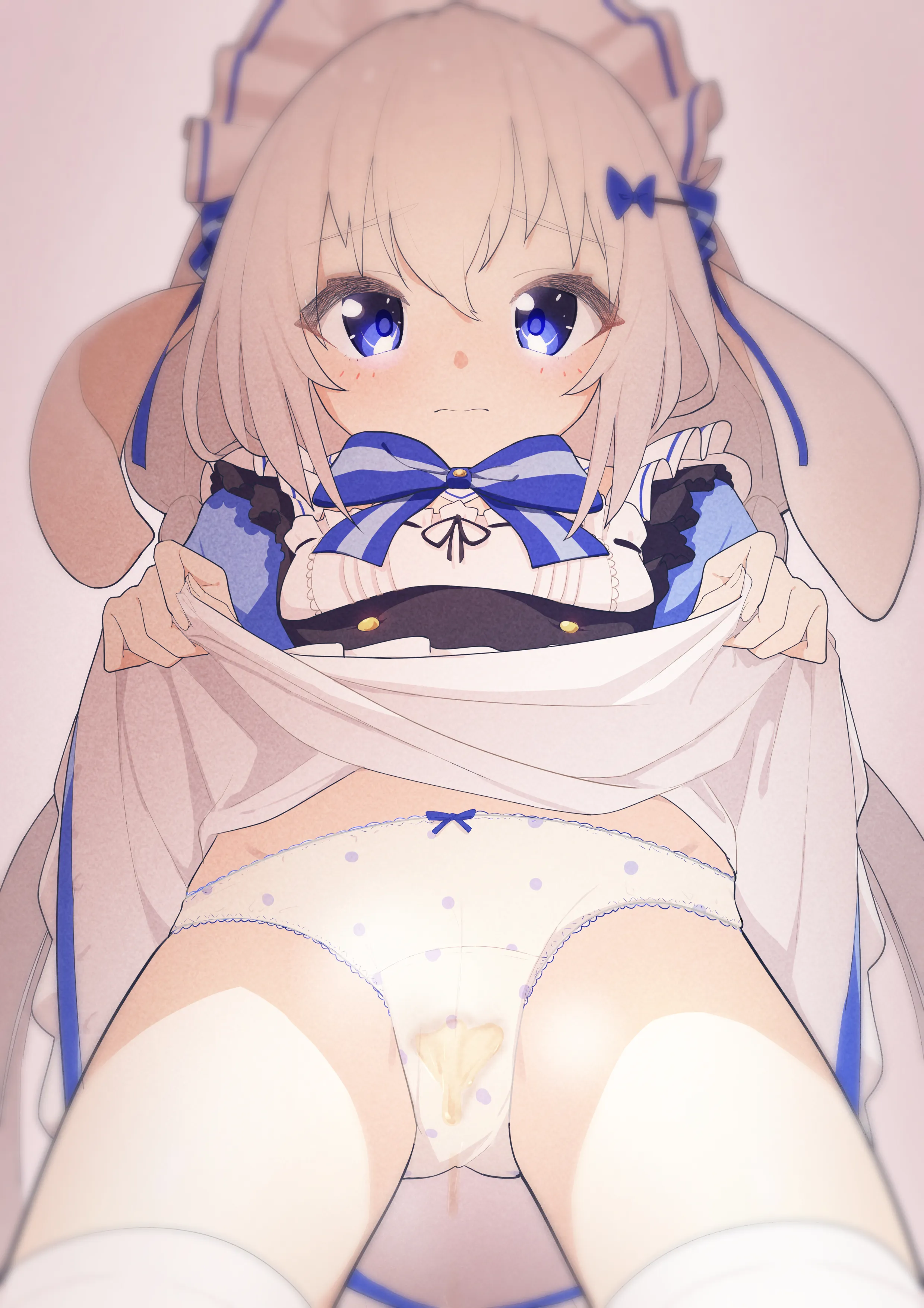ヴァーチャルメイド喫茶ますかれーど所属の銀髪ロリVtuber天使なのちゃんの二次エロ画像-54