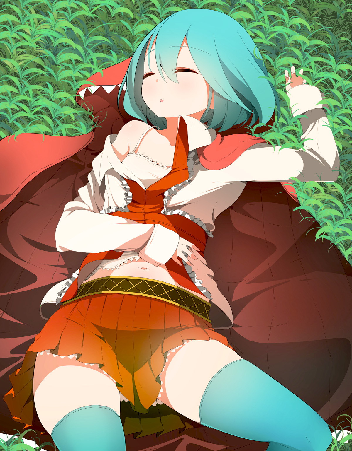 モンスターストライクの赤ずきん美少女でロリかわいいノンノちゃんの二次萌えエロ画像-24