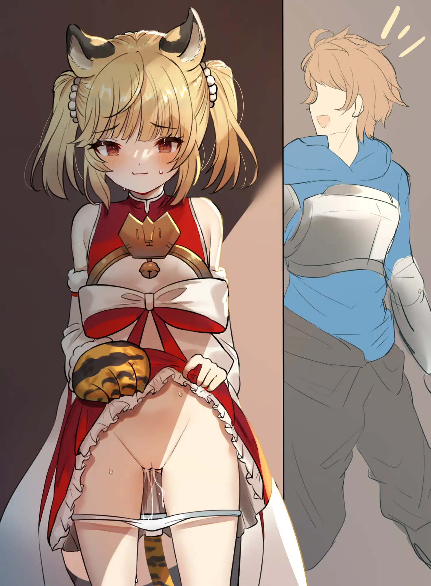 グランブルーファンタジーの十二神将でロリ双子のシンダラことファンちゃんとパイちゃんの二次エロ画像-50