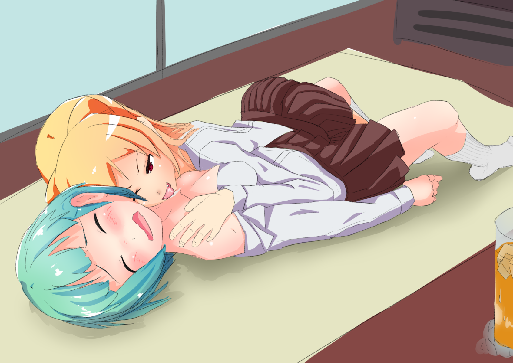 亜人ちゃんは語りたいの金髪JK1年生吸血鬼な小鳥遊ひかりちゃんの二次エロ画像-47