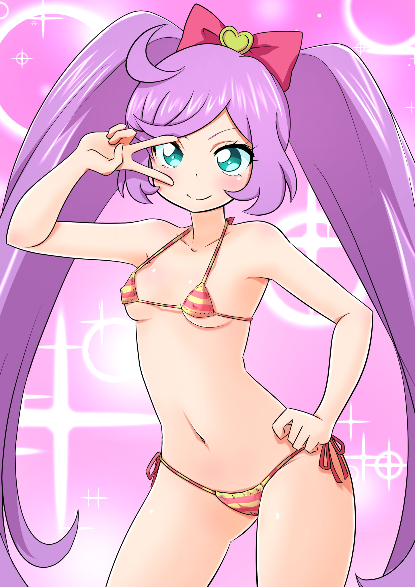 プリパラのJSロリなアイドルでお団子もツインテも可愛い真中らぁらちゃんの二次エロ画像-99