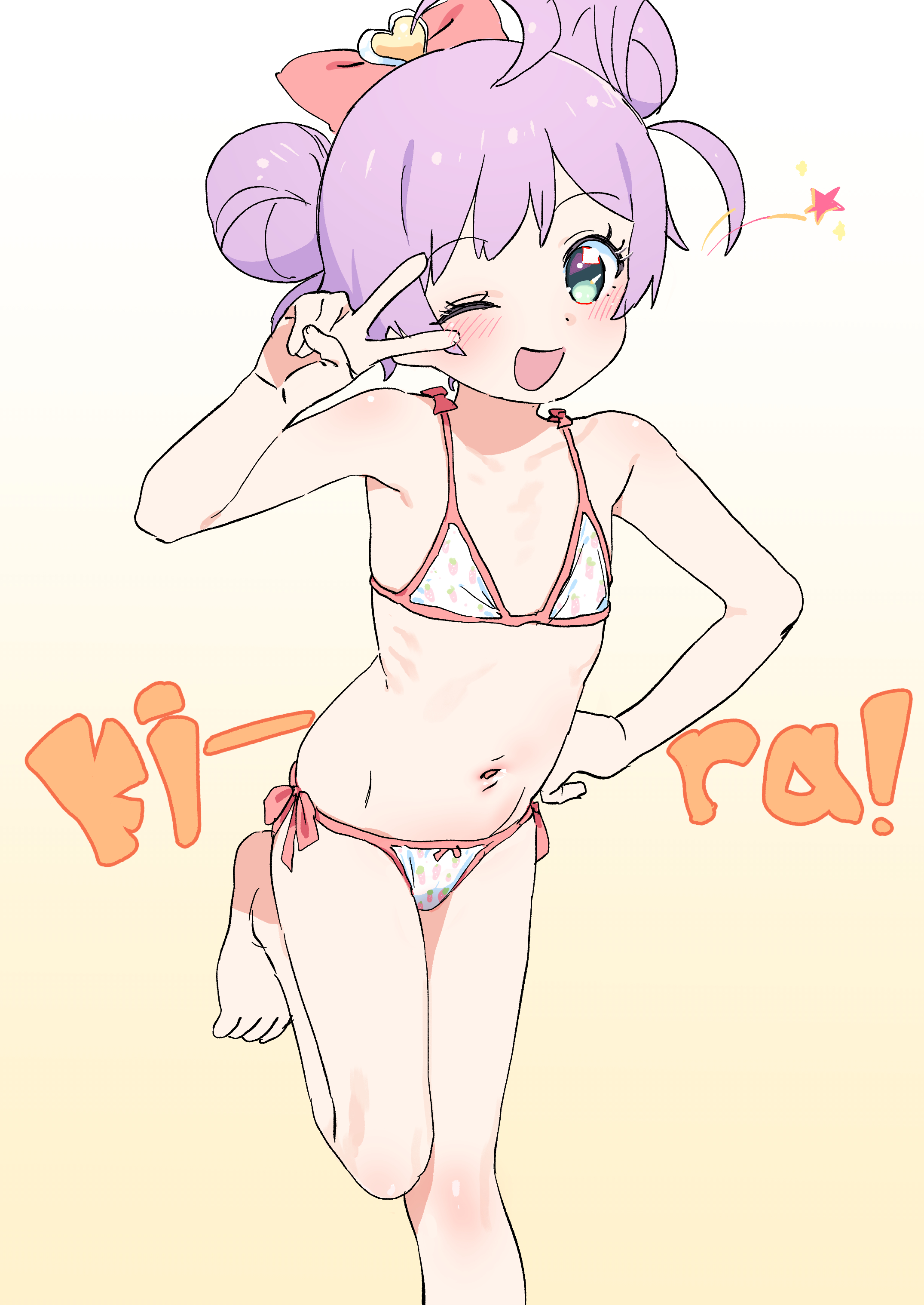 プリパラのJSロリなアイドルでお団子もツインテも可愛い真中らぁらちゃんの二次エロ画像-101