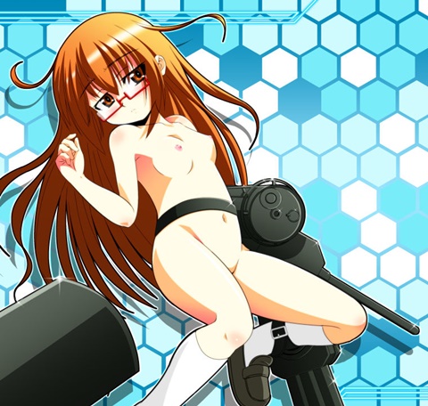 艦隊これくしょんの望月ちゃんという脱力系メガネロリな駆逐艦の魅力あふれる二次エロ画像-7