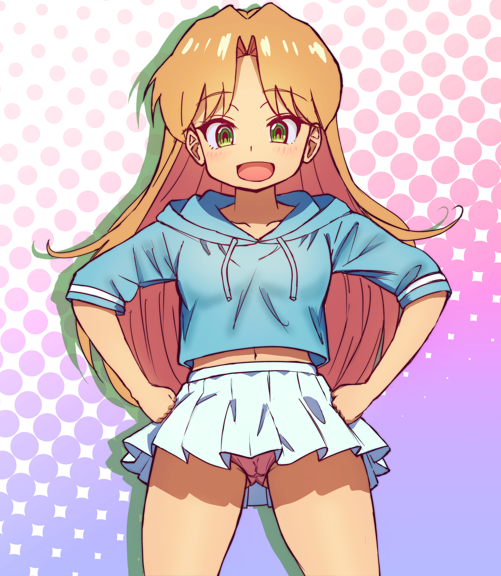 瑠璃の宝石のかわいい元気系金髪JK美少女谷川瑠璃ちゃんの二次エロ画像-43