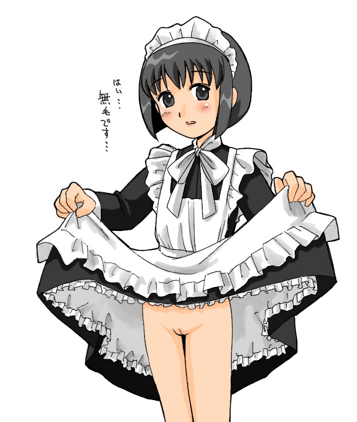 どうせメイドを雇って好き放題するならロリメイドにお世話してほしいロリメイド二次エロ画像-34