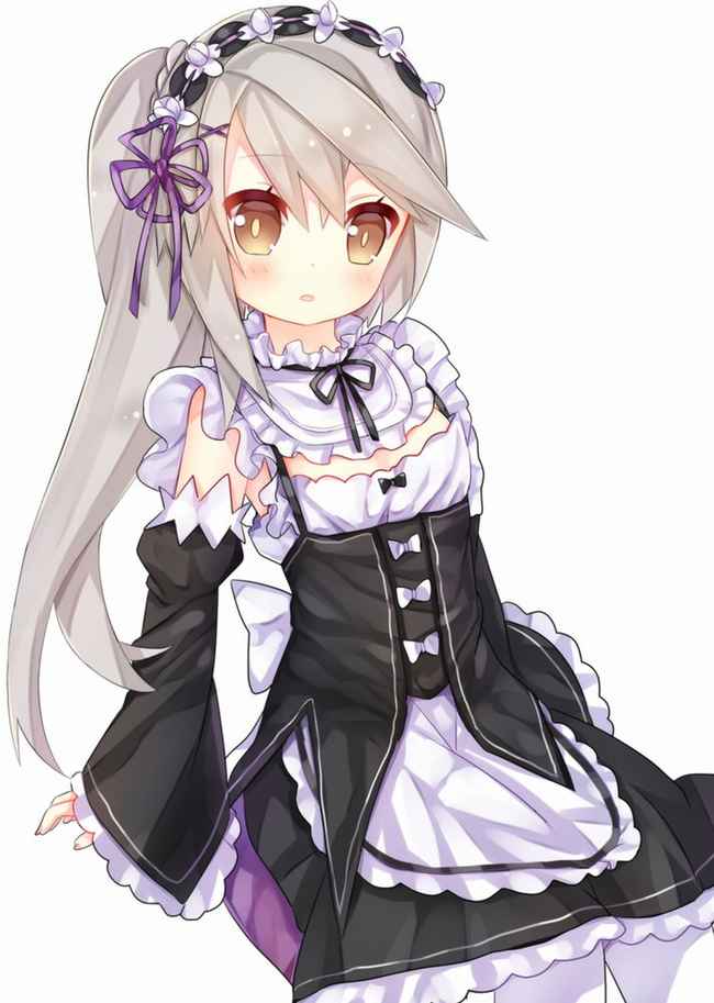 二次ロリ少女の萌え袖、サイズの合わないだぼだぼの服とかに萌えるエロ画像-9