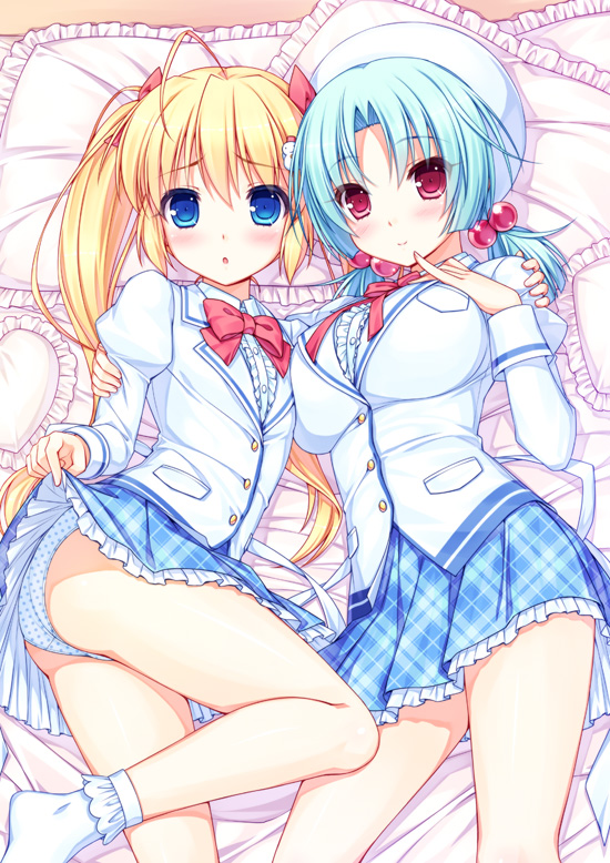 早く襲ってほしそうにエッチな格好で挑発してくる制服女子高生の美人局に引っかかりたいエロ画像-14