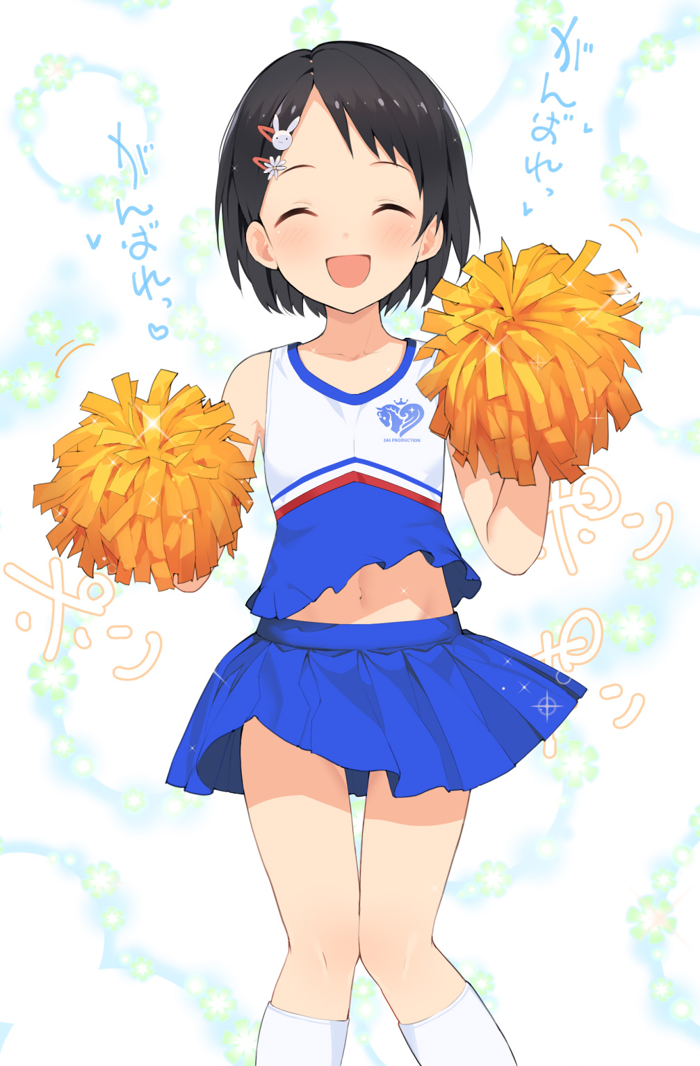 二次ロリ少女がチアガール姿で応援してくれるなら明日からの一週間も頑張れるロリチア二次画像-31