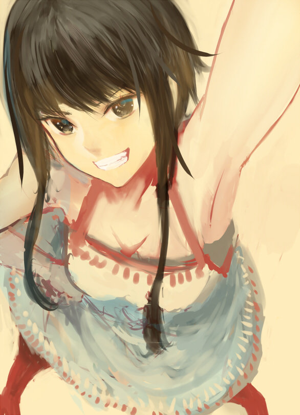 気付けば薄着の季節も終わりそうなのでノースリーブで肩出し薄着なロリ少女の健全画像を見て過ぎ行く夏を偲ぶ二次萌え画像-21