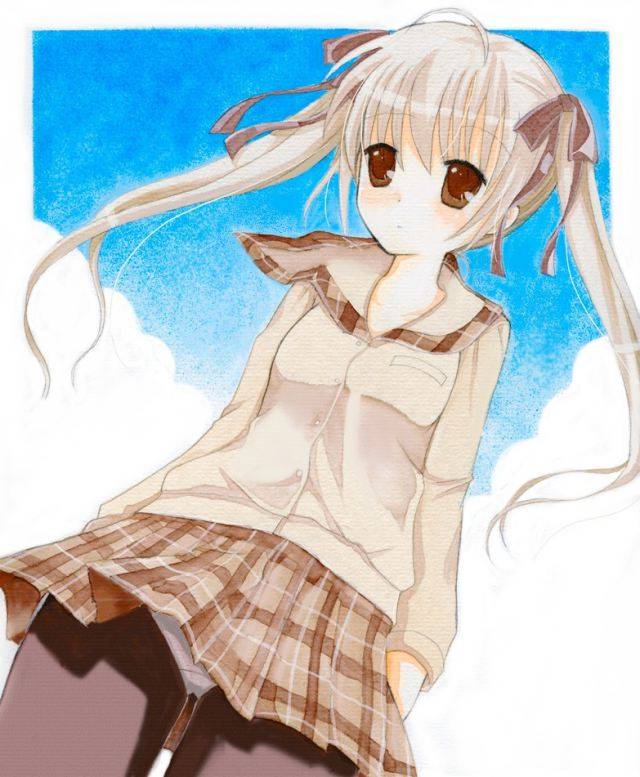 二次ロリ少女のパンスト姿がエッチすぎて白い物をぶっかけて汚したくなるロリパンストふともも二次エロ画像-22