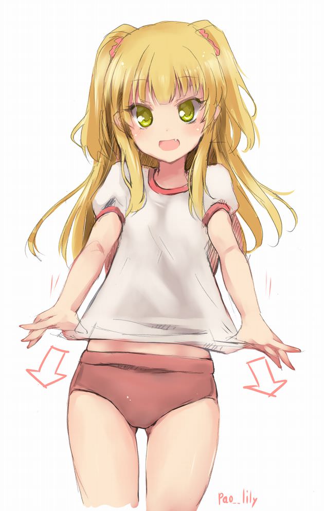 二次ロリ少女のブルマ姿が健全なはずなのにエロスをなぜ感じるのか考えるブルマロリ二次エロ画像100連発！-40