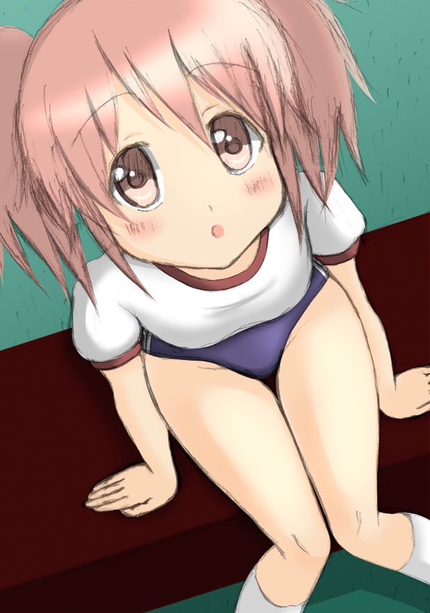 二次ロリ少女のブルマ姿が健全なはずなのにエロスをなぜ感じるのか考えるブルマロリ二次エロ画像100連発！-62