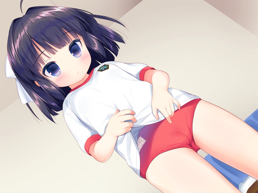 二次ロリ少女のブルマ姿が健全なはずなのにエロスをなぜ感じるのか考えるブルマロリ二次エロ画像100連発！-96