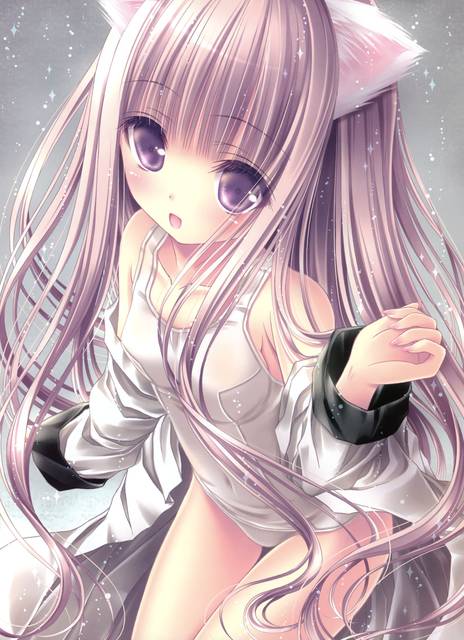 二次ロリ少女が濡れたら透けちゃいそうな白スクール水着を見せてくれる白スクロリ二次エロ画像-31