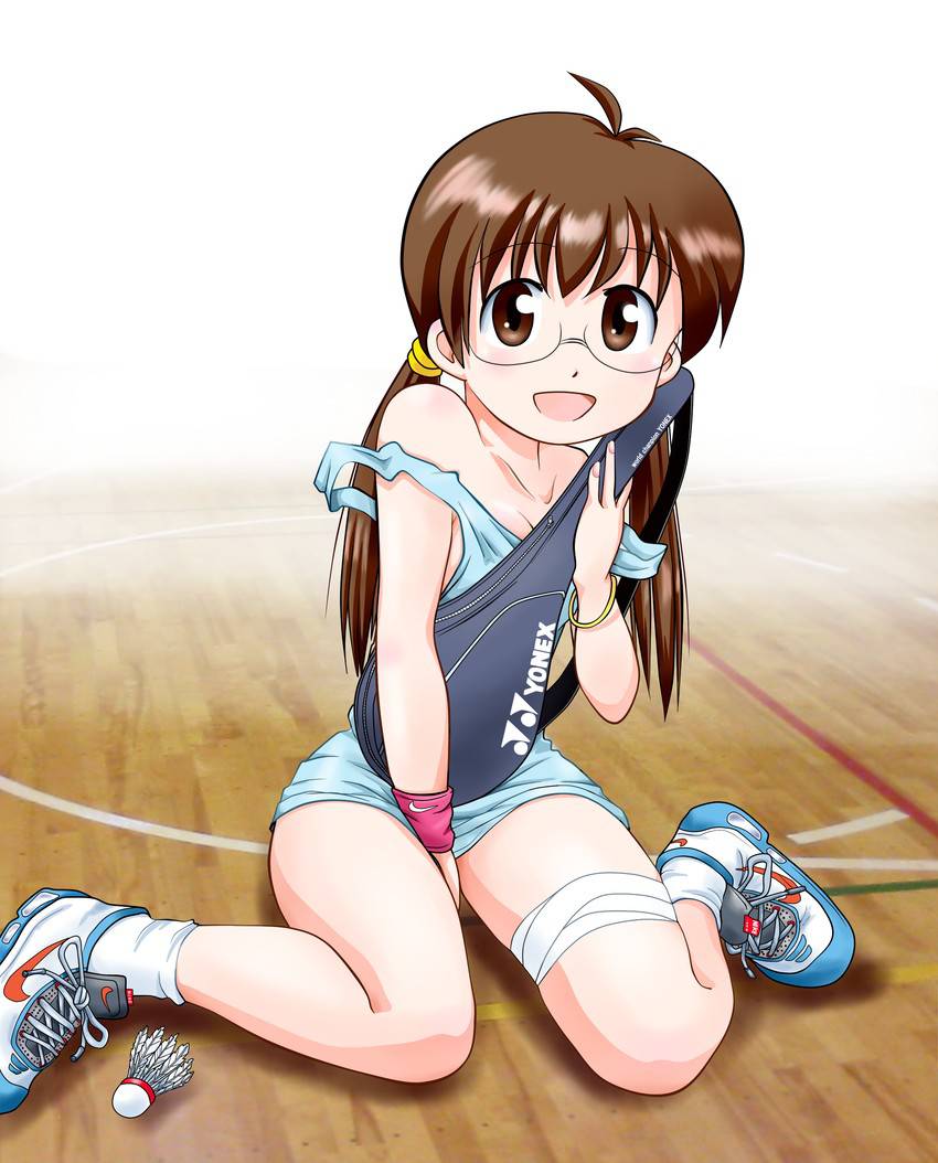 二次テニスウェア美少女のアンダースコートでも興奮しちゃう健康的でエッチな二次エロ画像-9