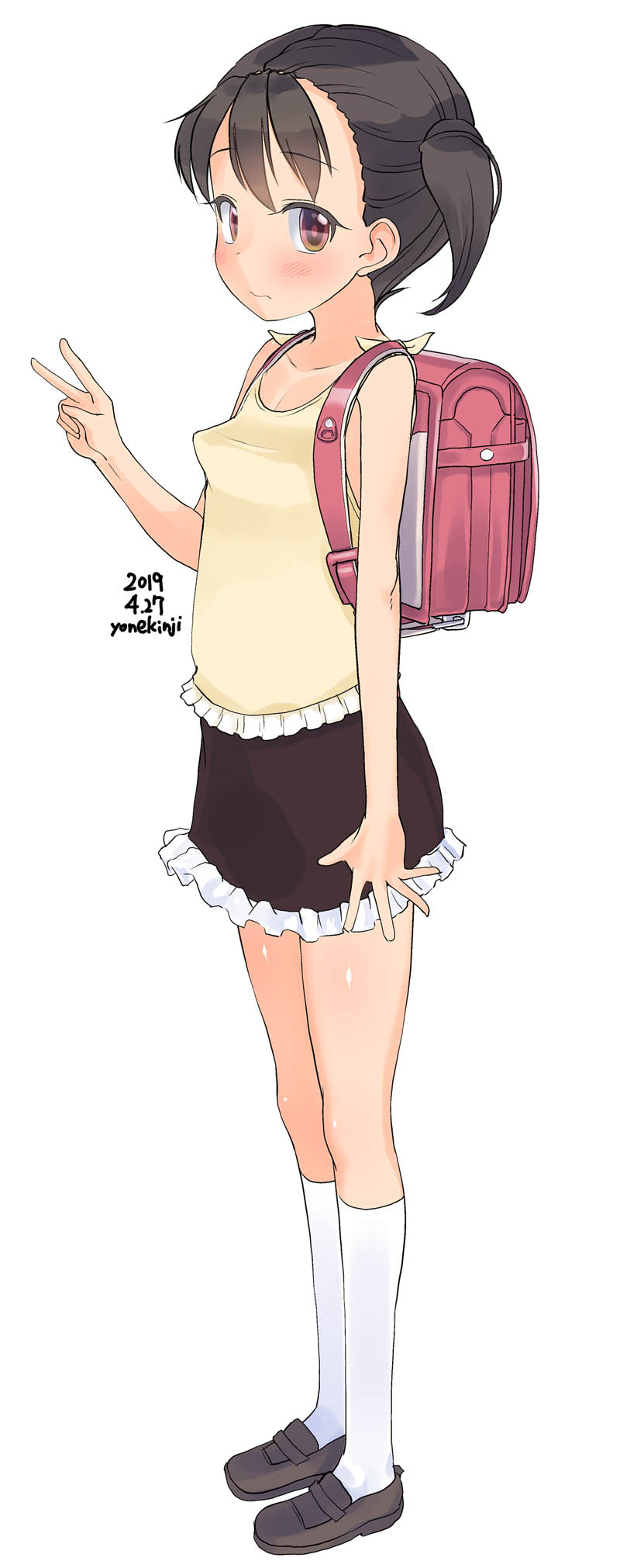 ローファーはいた制服ロリ少女、制服JSやJCっぽいローファーロリ少女の二次エロ画像-9