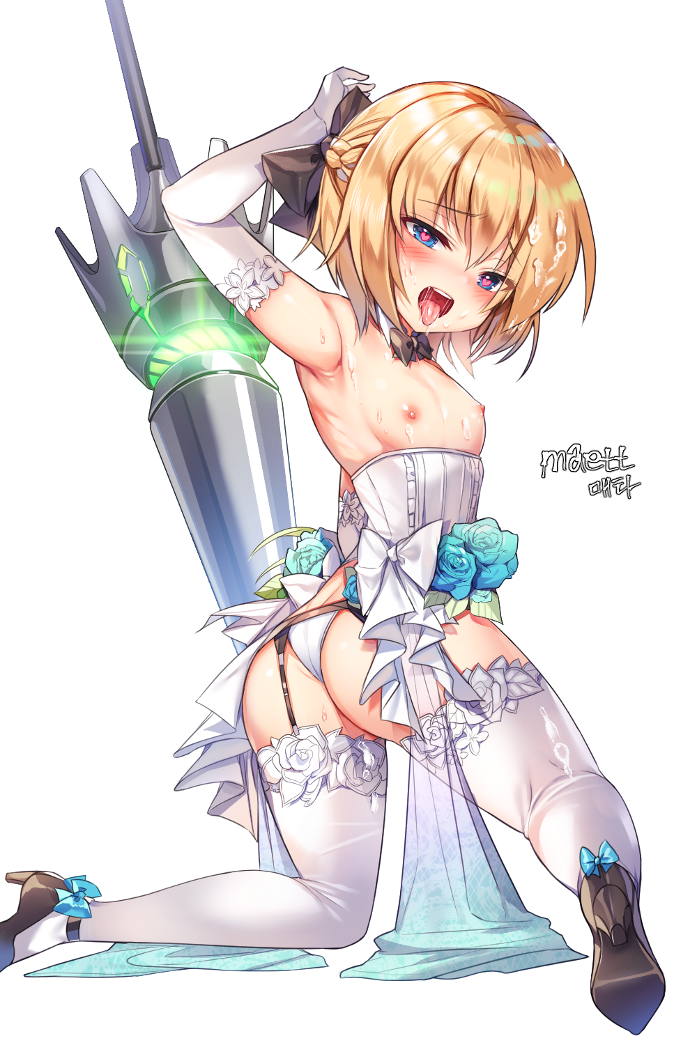 二次ロリ少女が昭和のお嬢様感あるストラップフォーマルシューズやストラップローファー姿の二次エロ画像-26