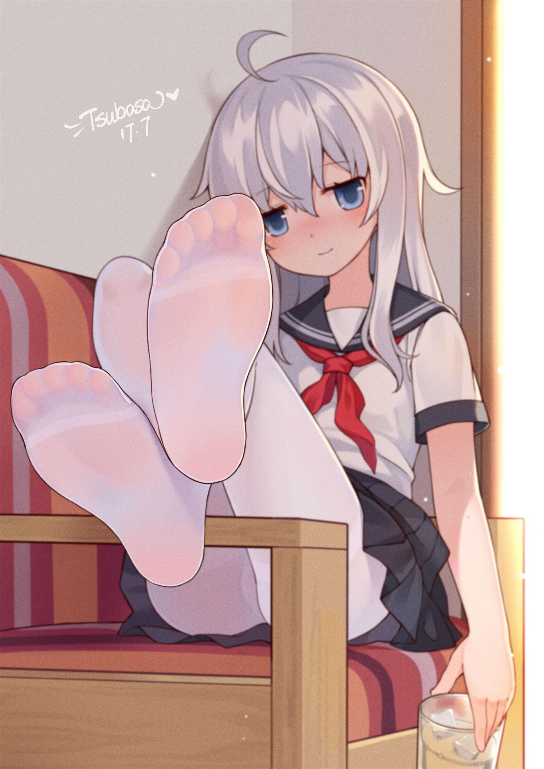 二次ロリ少女の白パンスト白タイツの地肌の透けて桃色かわいいロリ白タイツパンスト二次エロ画像-50