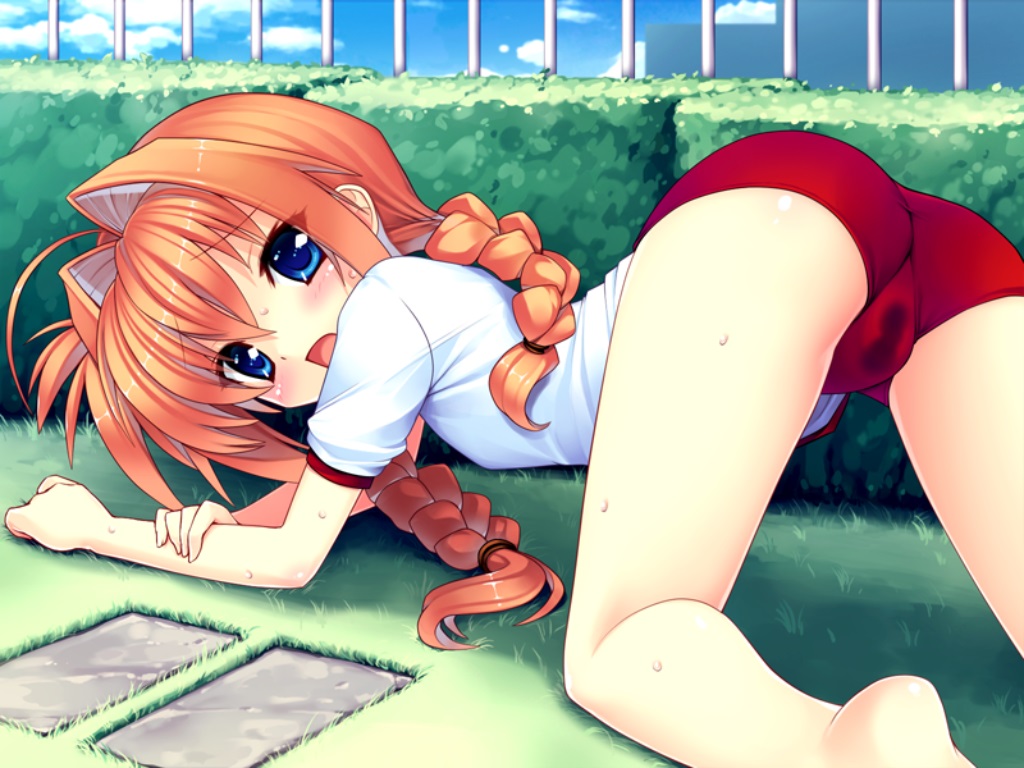 二次ロリ少女のおっさんウケ良さそうなブルマ姿でエッチに思えるロリブルマ体操服二次エロ画像-6