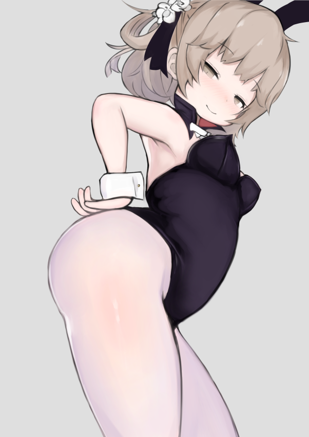 二次ロリ少女のバニーガール姿、ロリバニーレオタードのエッチでかわいい二次エロ画像-42