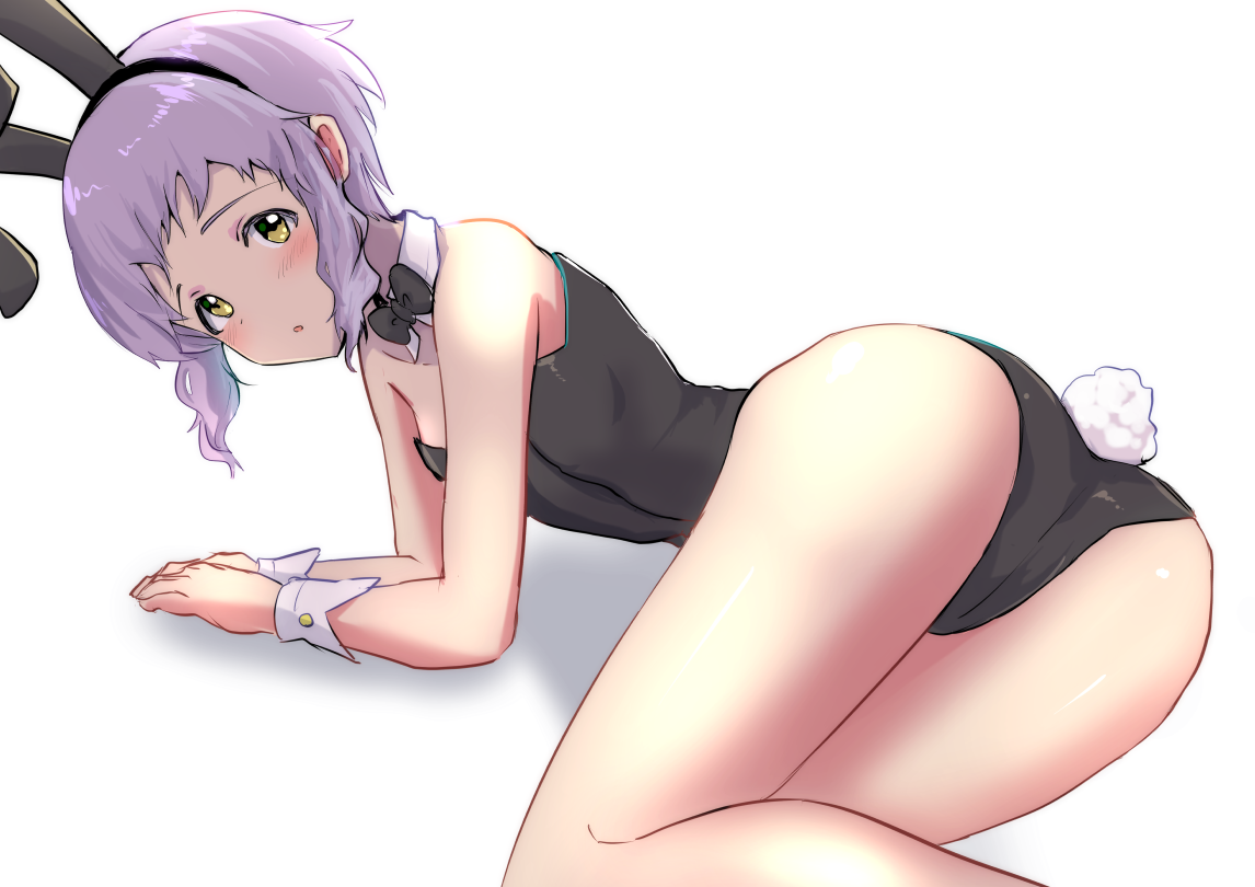 二次ロリ少女のバニーガール姿、ロリバニーレオタードのエッチでかわいい二次エロ画像-65
