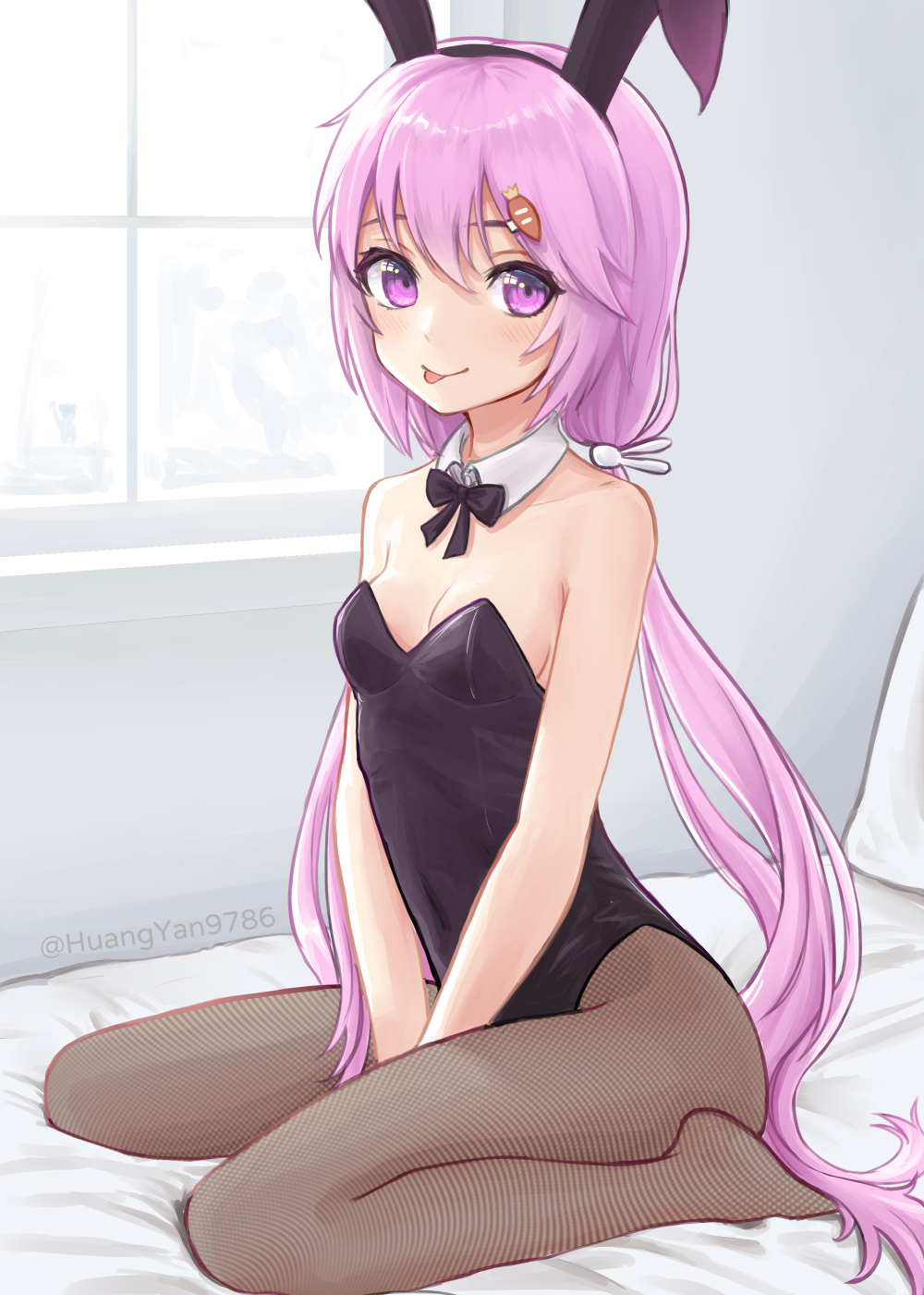 二次ロリ少女のバニーガール姿、ロリバニーレオタードのエッチでかわいい二次エロ画像-76