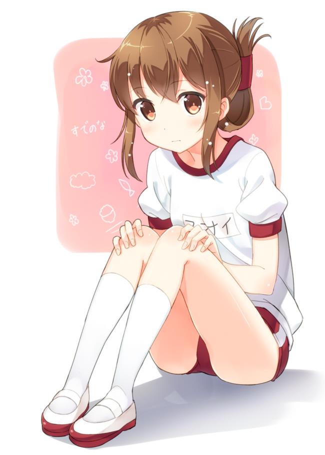 二次ロリ少女のブルマ姿に青春がよみがえる気がする二次でしか見れないブルマロリ二次エロ画像-8