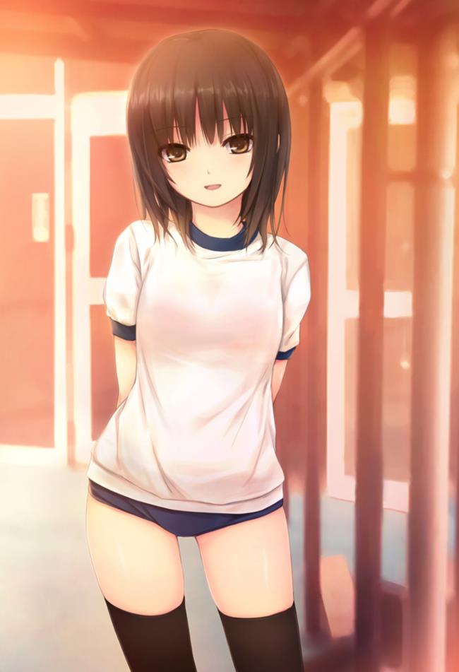 二次ロリ少女のブルマ姿に青春がよみがえる気がする二次でしか見れないブルマロリ二次エロ画像-9