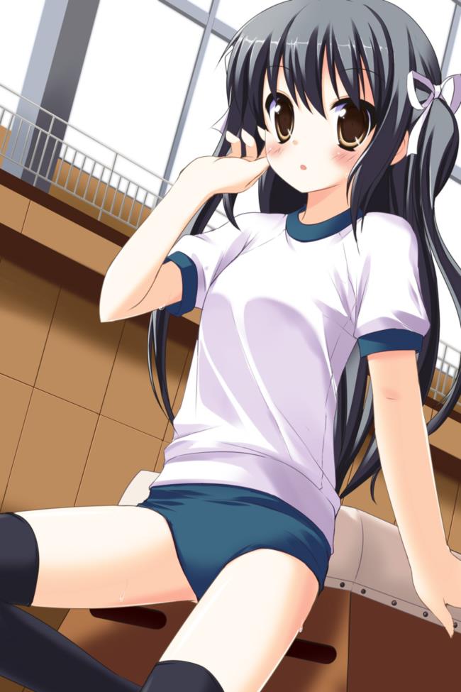 二次ロリ少女のブルマ姿に青春がよみがえる気がする二次でしか見れないブルマロリ二次エロ画像-20
