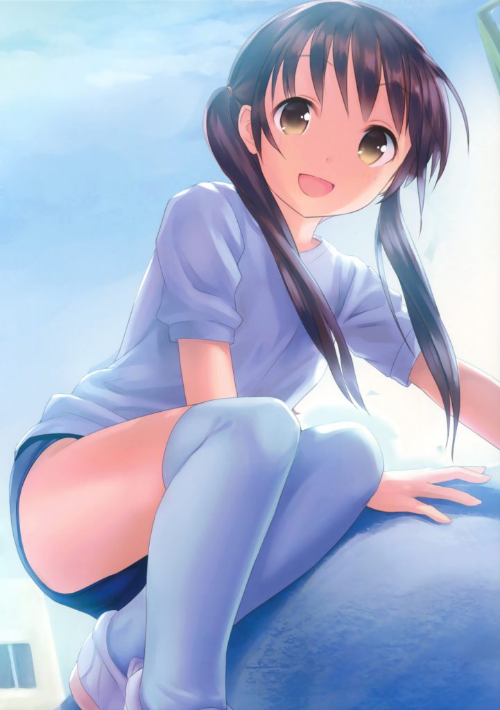 二次ロリ少女のブルマ姿に青春がよみがえる気がする二次でしか見れないブルマロリ二次エロ画像-25