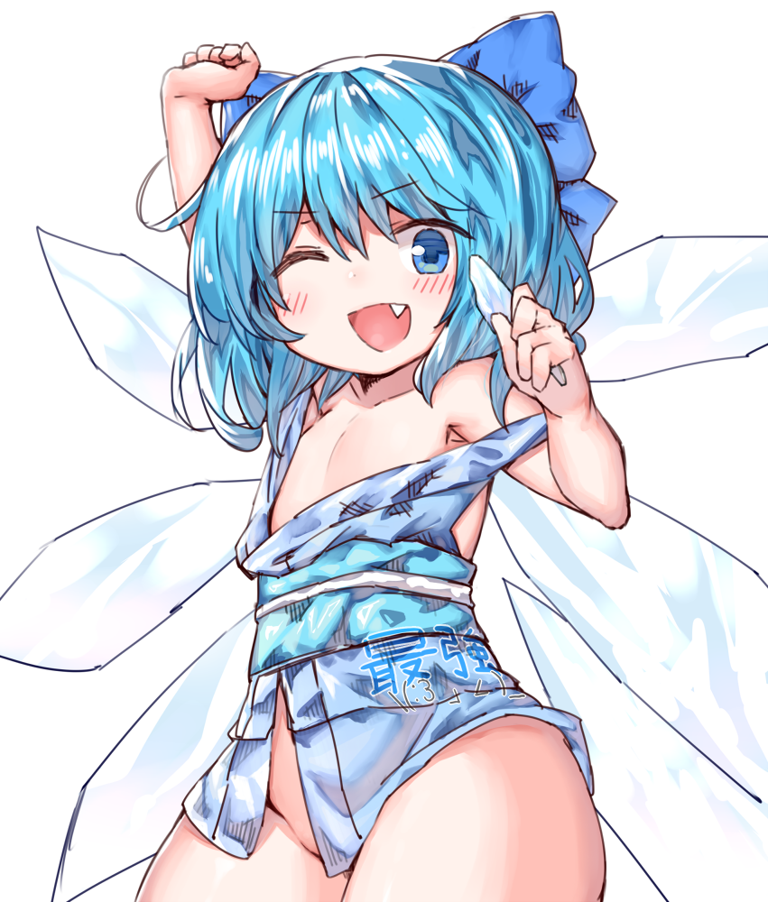 二次ロリ少女が夏祭りの季節によく似合う浴衣的な和装をしている浴衣ロリ二次エロ画像-27