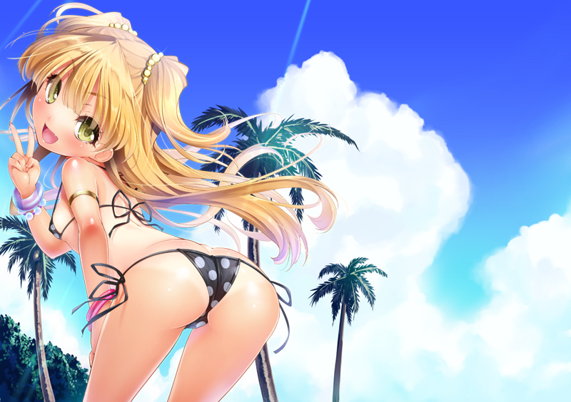 7月5日はビキニの日なのでロリ少女のマイクロだったりマイクロじゃなかったりビキニ二次画像100連発-62