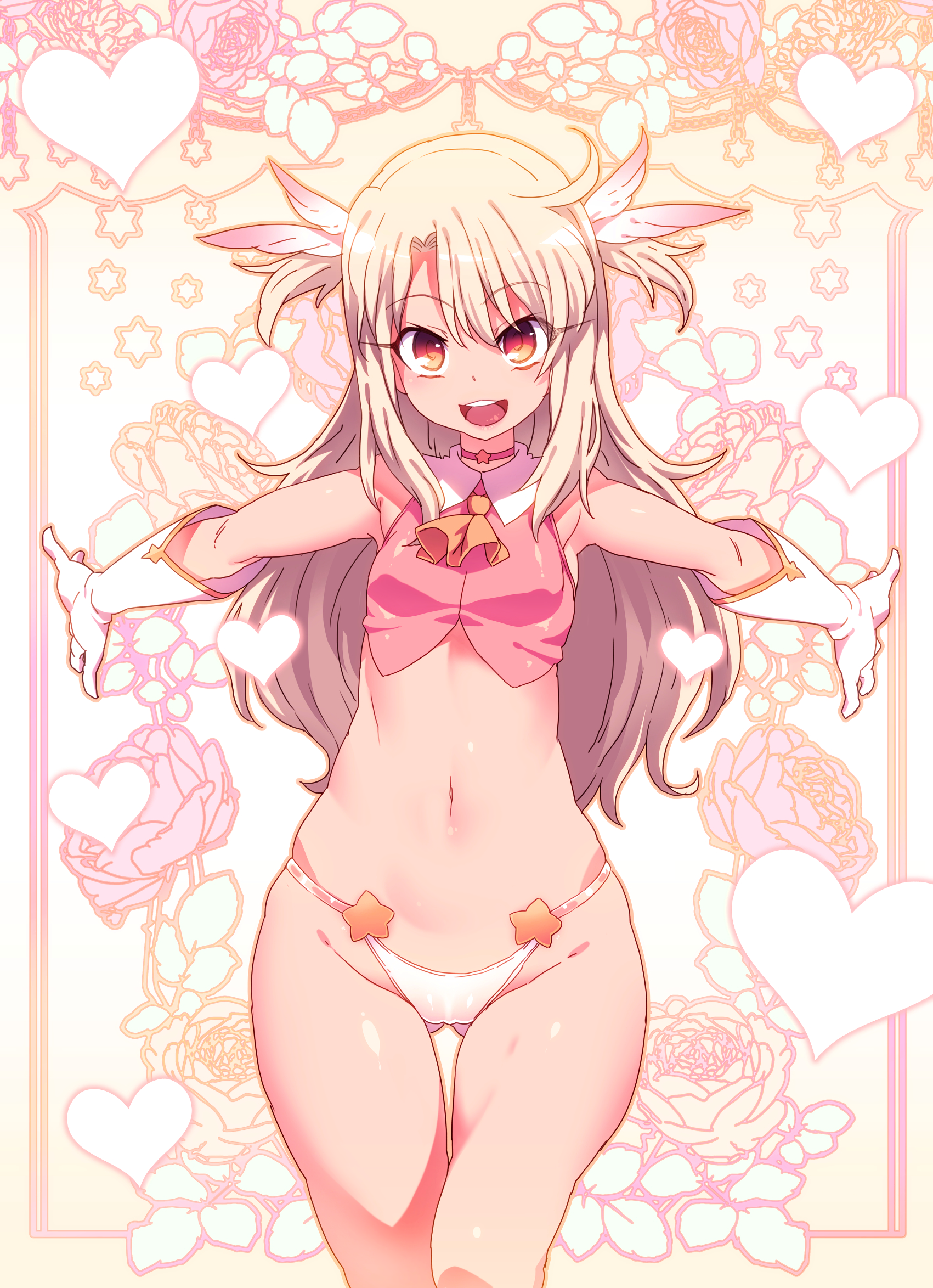 二次ロリ少女の夏らしい薄着なノースリーブでエッチな格好してるのがたまらない二次エロ画像-41