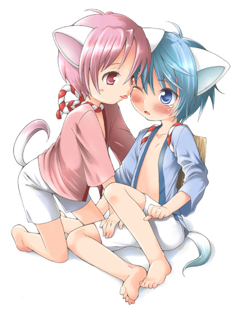 二次ロリ少女が夏らしいショートパンツやホットパンツで肌の面積がまぶしい二次エロ画像-8