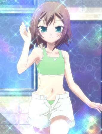 二次ロリ少女が夏らしいショートパンツやホットパンツで肌の面積がまぶしい二次エロ画像-10