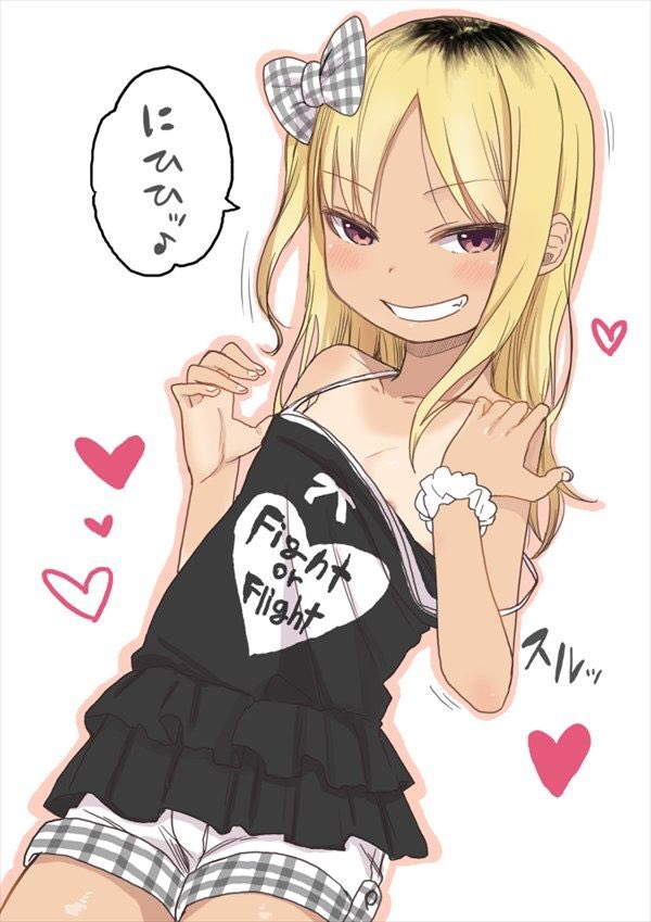 二次ロリ少女の夏らしい無防備薄着姿を楽しみつつ夏を送り出す薄着ロリ二次エロ画像-5