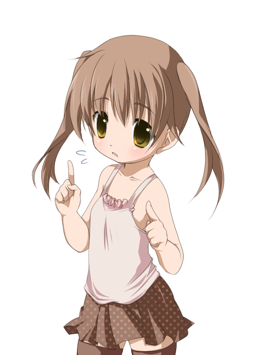 二次ロリ少女の夏らしい無防備薄着姿を楽しみつつ夏を送り出す薄着ロリ二次エロ画像-13