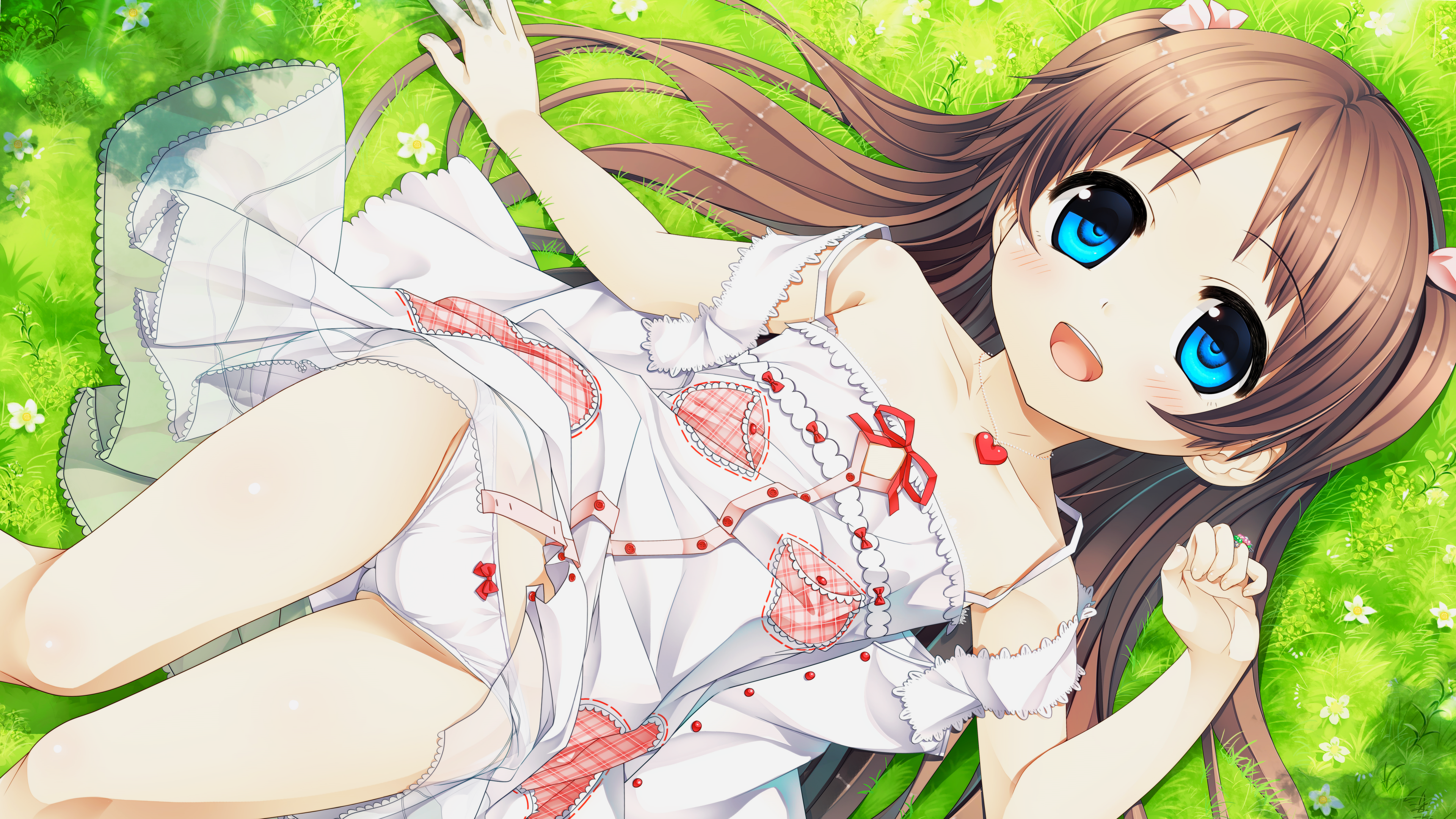 二次ロリ少女の夏らしい無防備薄着姿を楽しみつつ夏を送り出す薄着ロリ二次エロ画像-48