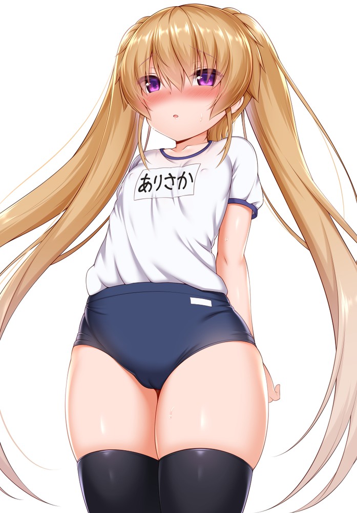 本来は今日はスポーツの日なので二次ロリ少女の体操服・ブルマ姿の二次エロ画像-25