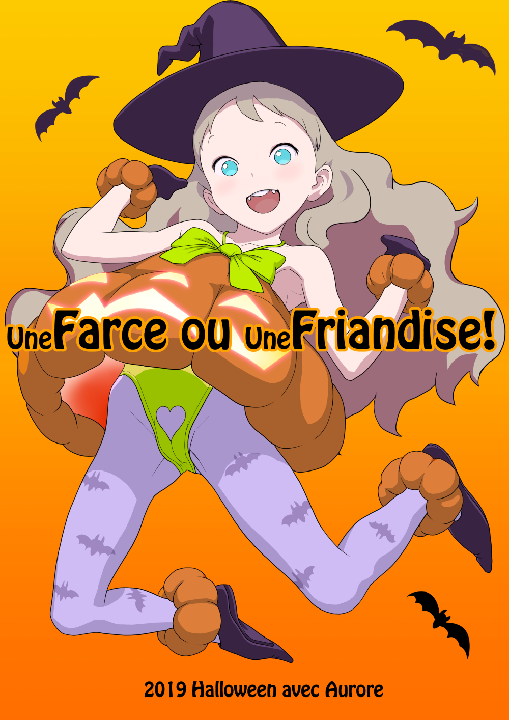 二次ロリ少女のハロウィンらしいエッチな仮装したいたずらしたくなるハロウィンロリ二次エロ画像-16