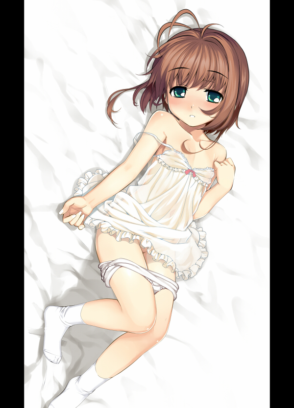 二次ロリ少女のシュミーズやキャミソール寝間着姿の開けた感がたまらない二次エロ画像-34