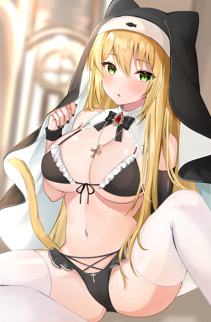 クリスマスイブだし敬虔でスケベなシスター、修道女の二次エロ画像-69