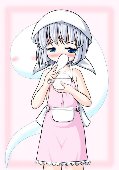 二次ロリ少女の裸エプロン姿で新妻幼な妻感あふれて癒されるロリ裸エプロンの二次エロ画像-8