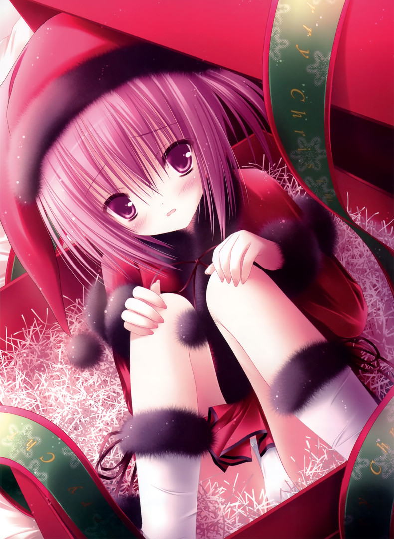 二次ロリ少女のクリスマスイブにふさわしいサンタコスでプレゼントされたい二次エロ画像-23