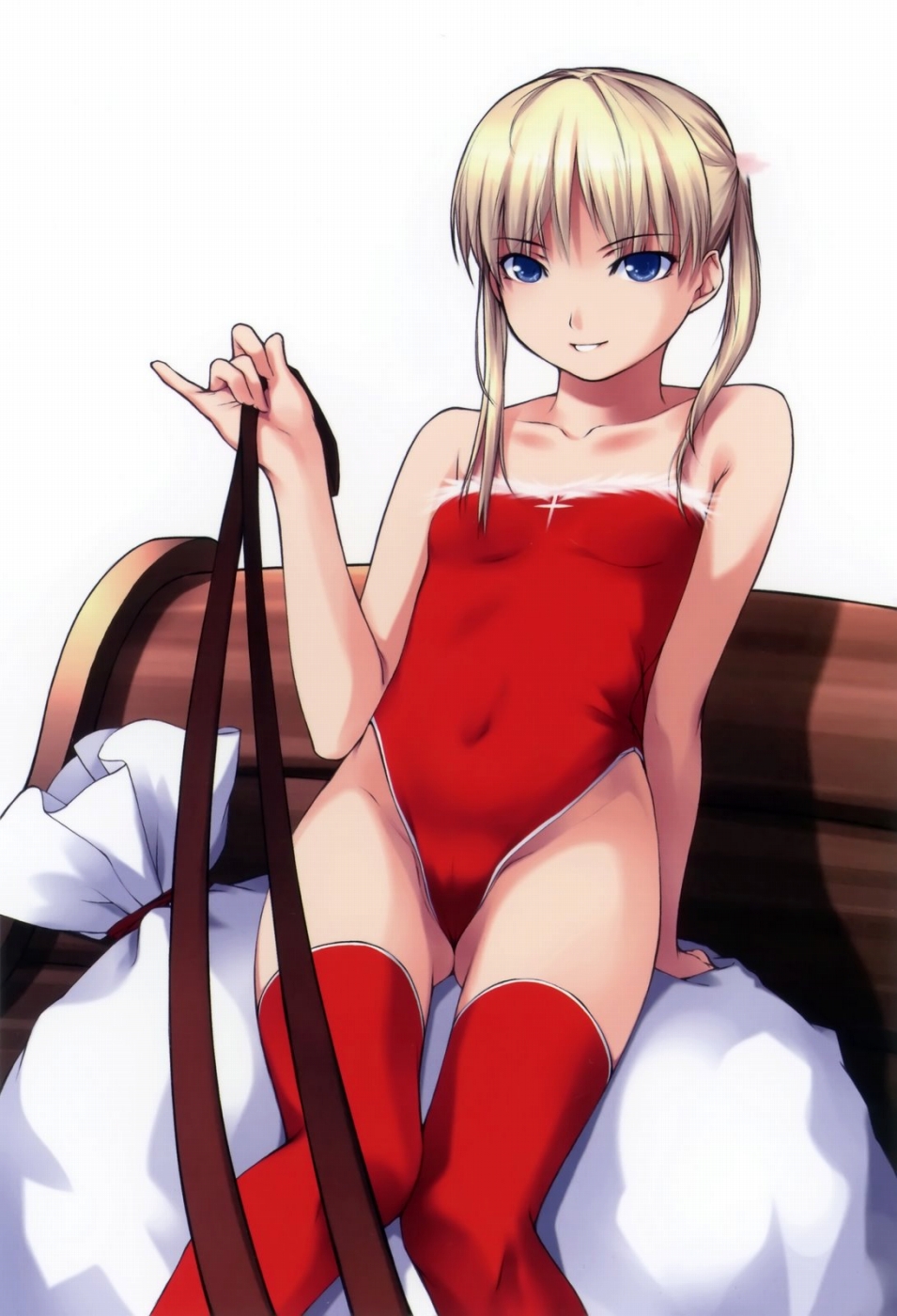 二次ロリ少女のクリスマスイブにふさわしいサンタコスでプレゼントされたい二次エロ画像-32